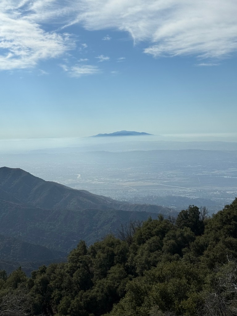 View from the Clamsell peak in Monrovia